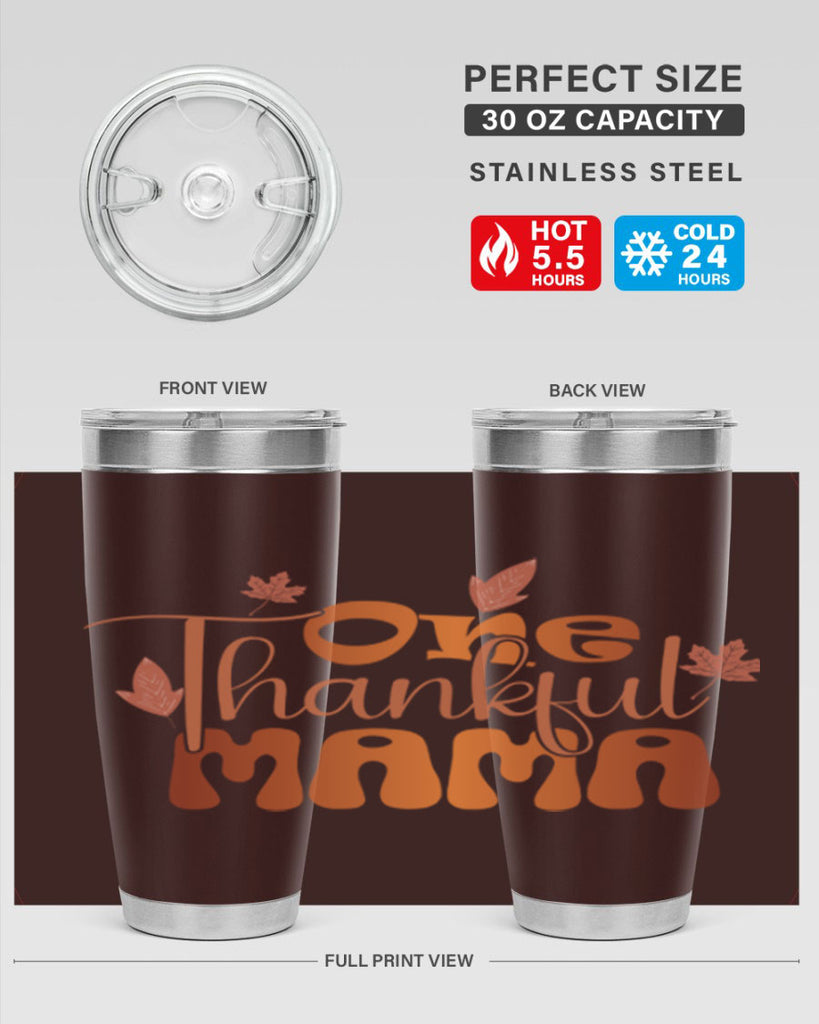 One Thankful Mama 465#- fall- Tumbler