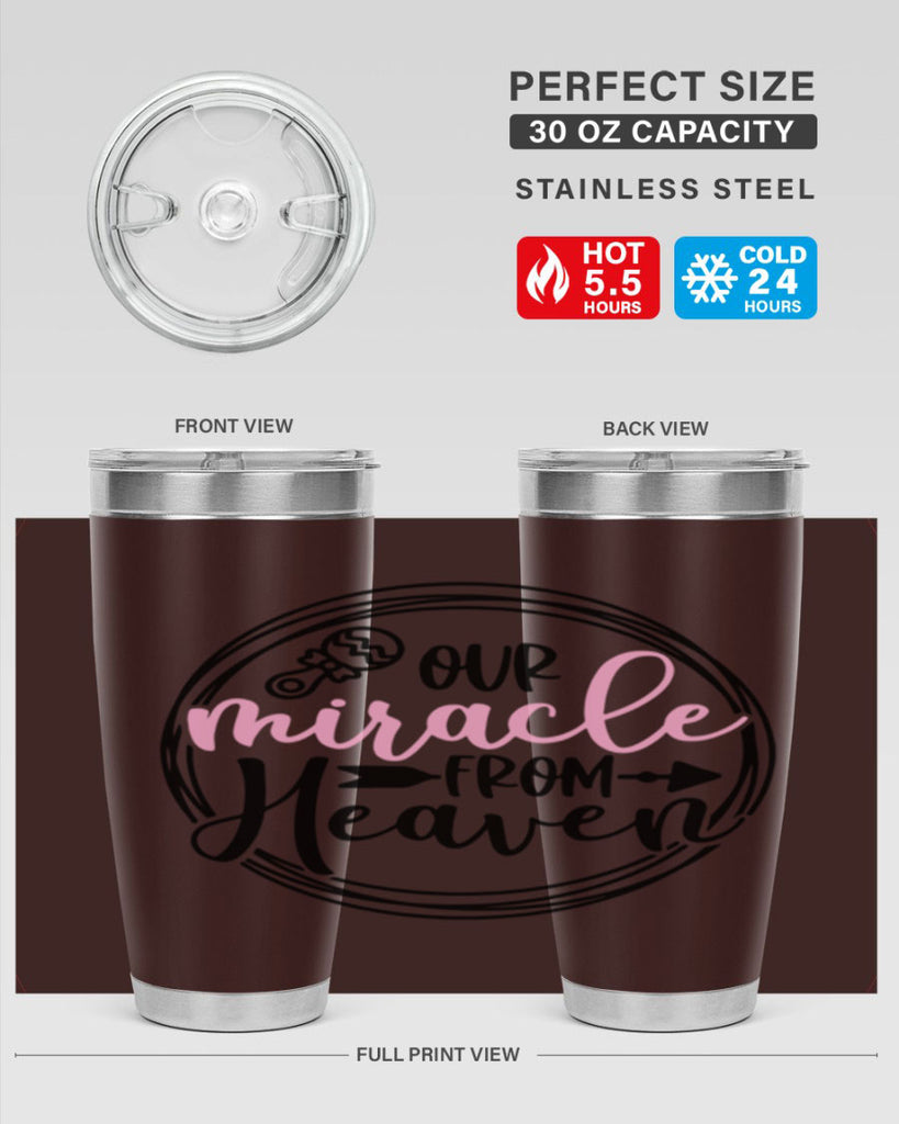 Our Miracle From Heaven Style 33#- baby- tumbler