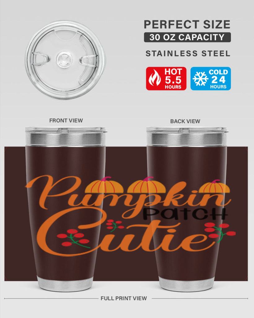 Pumpkin Patch Cutie 529#- fall- Tumbler