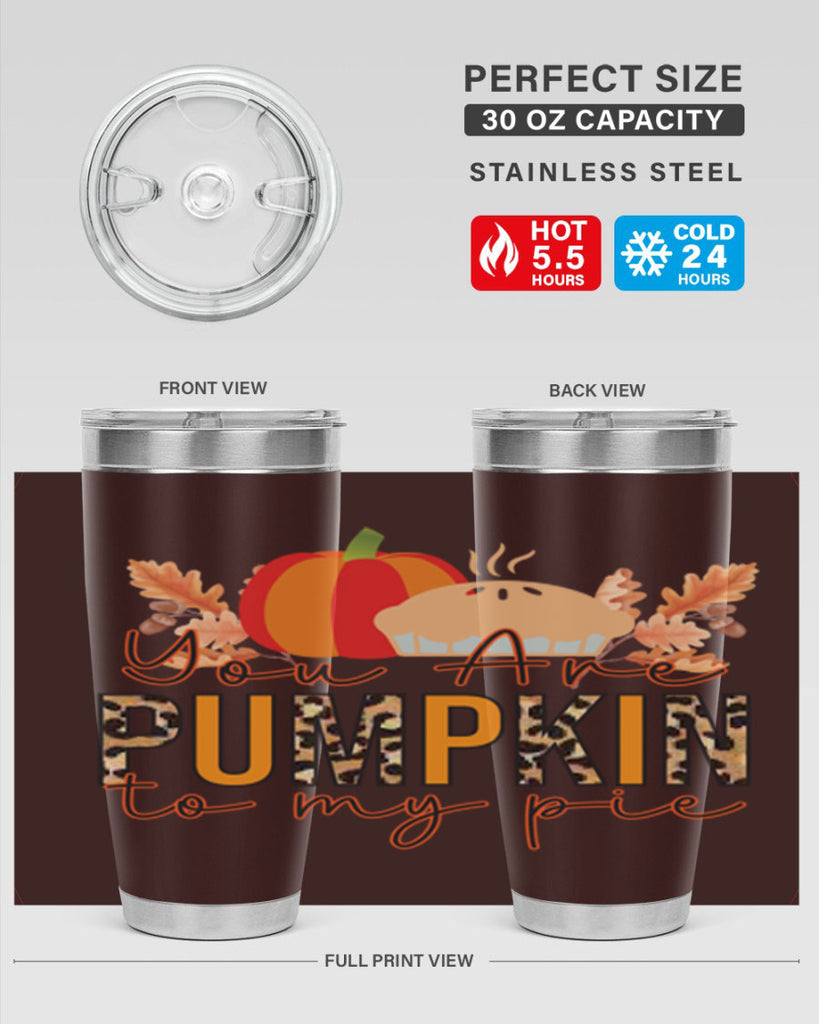 Pumpkin Pie Fall 531#- fall- Tumbler
