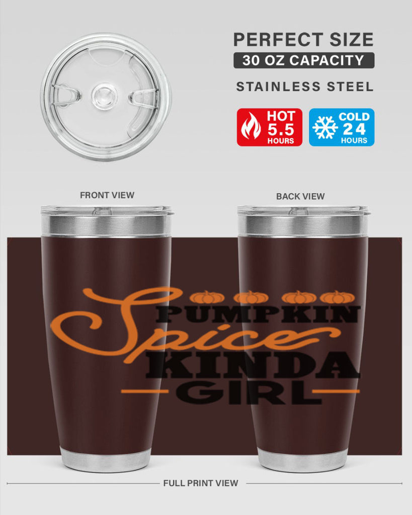 Pumpkin Spice Kinda Girl 552#- fall- Tumbler