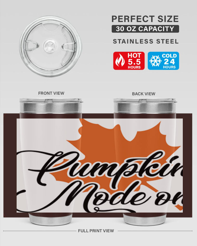 PumpkinModeondesign 563#- fall- Tumbler