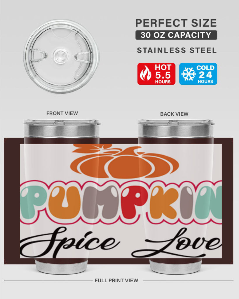 PumpkinSpiceLoverdesign 570#- fall- Tumbler