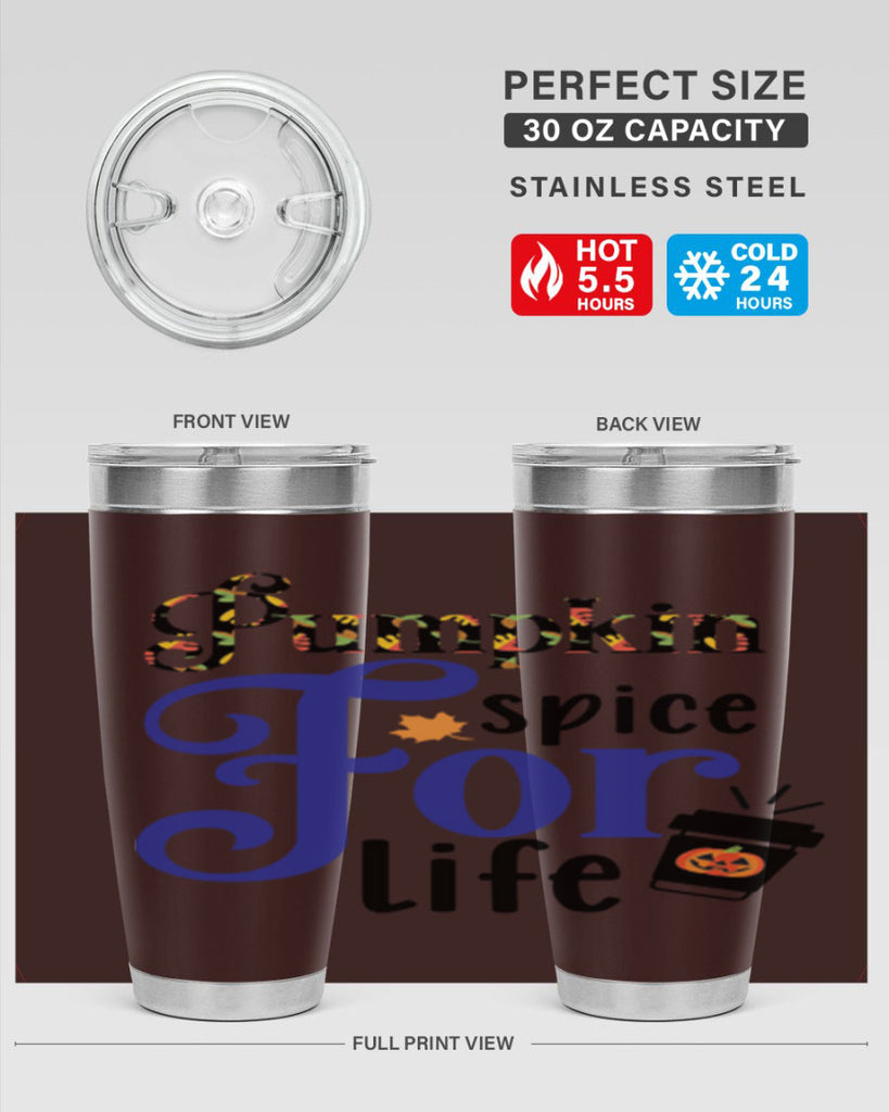 Pumpkinspiceforlife 566#- fall- Tumbler