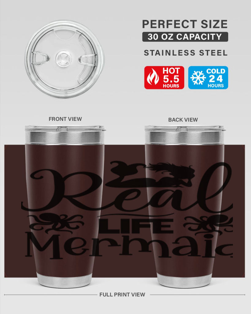 Real Life Mermaid 550#- mermaid- Tumbler
