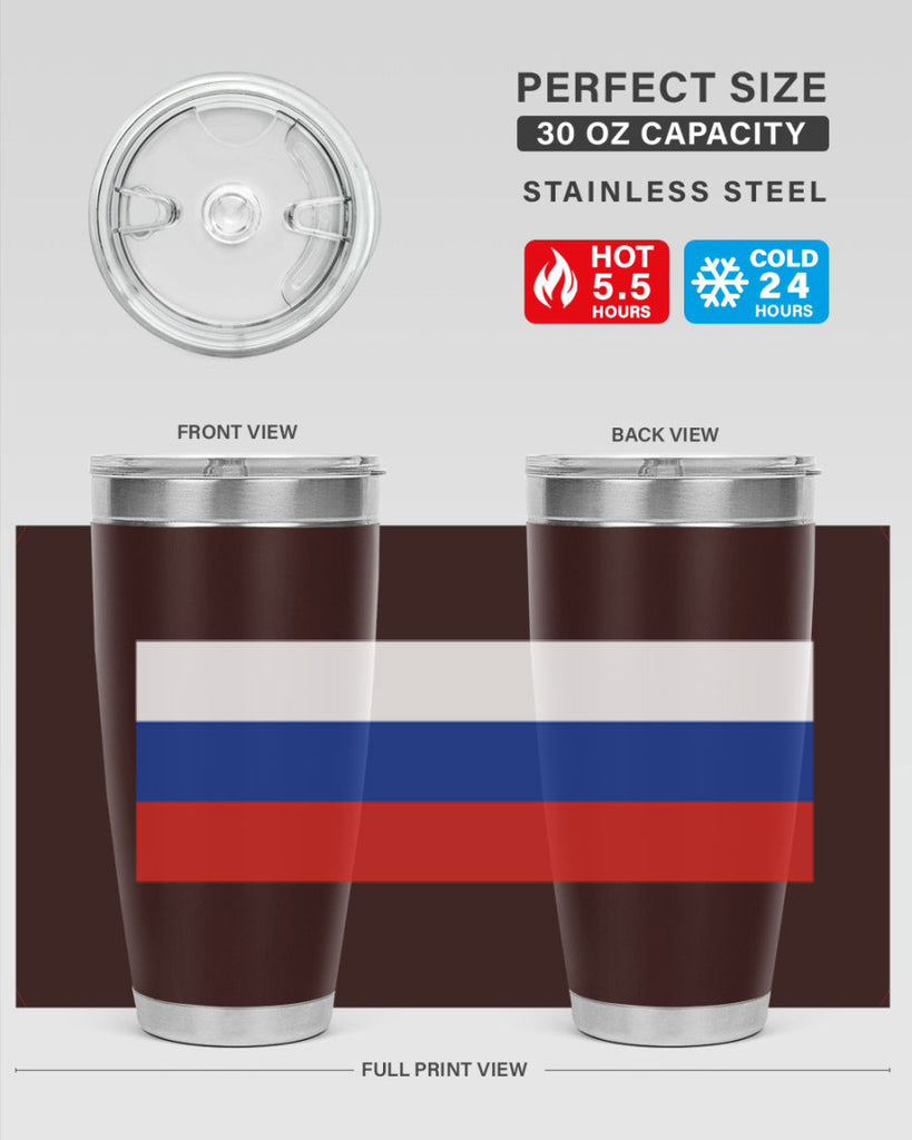 Russia 54#- world flags- Tumbler