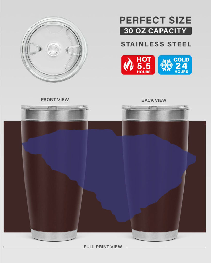 South Carolina 11#- stateflags- Tumbler