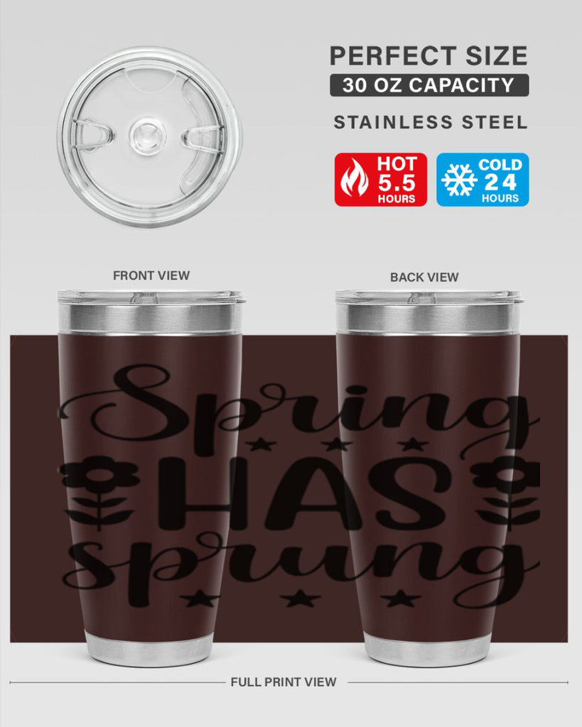 Spring has sprung  491#- spring- Tumbler