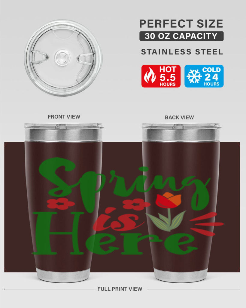 Spring is Here 497#- spring- Tumbler