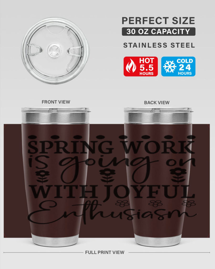 Spring work is going on 521#- spring- Tumbler