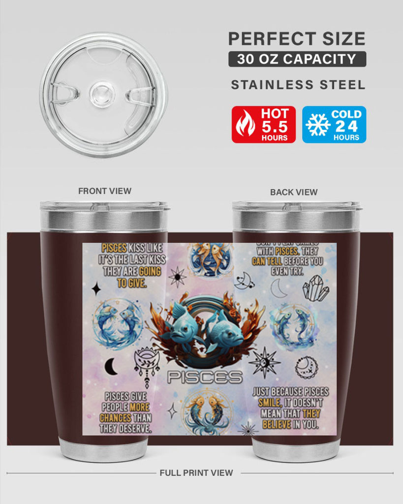 Straightpisces 475#- zodiac- Tumbler