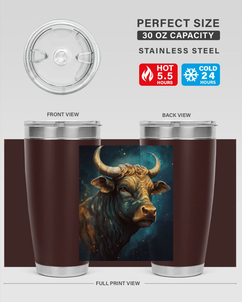 Taurus 55#- zodiac- Tumbler