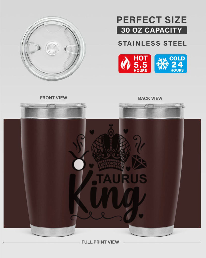 Taurus king 501#- zodiac- Tumbler