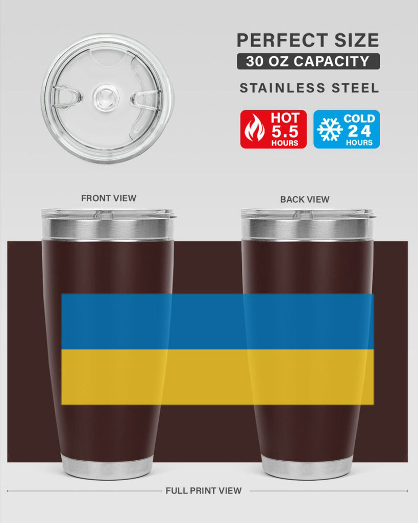 Ukraine 13#- world flags- Tumbler