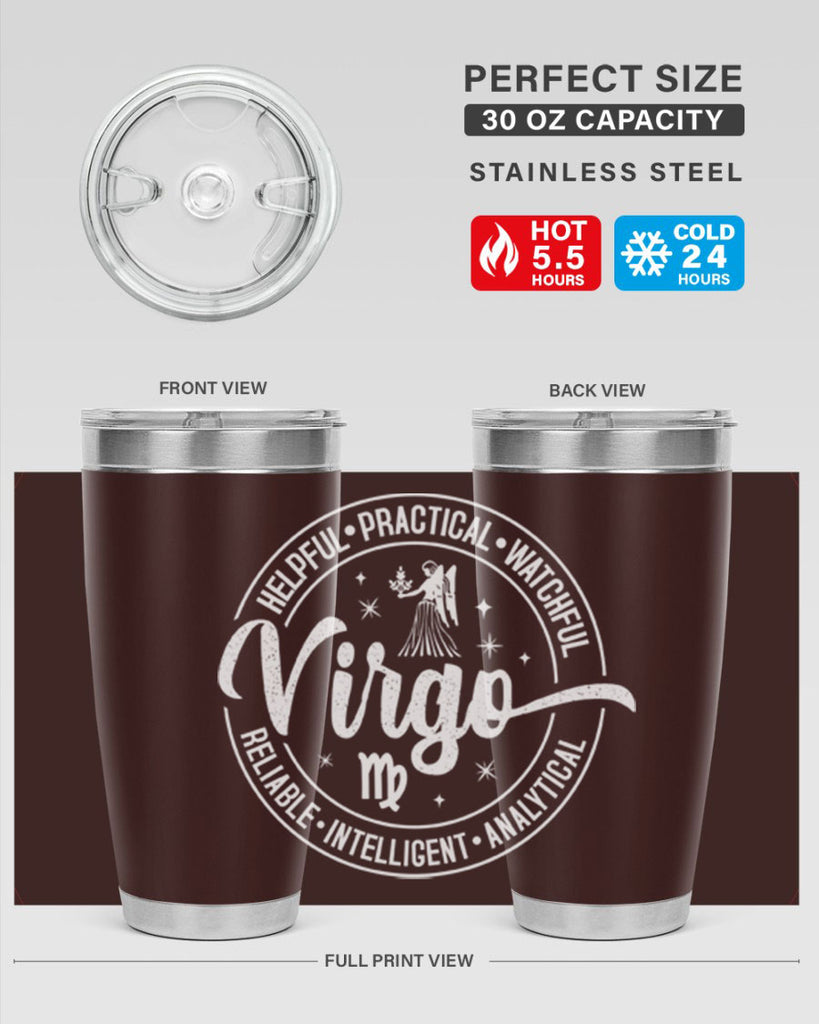 Virgo 536#- zodiac- Tumbler