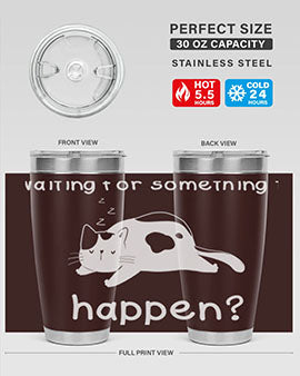 Waiting For Something Sleeping Cat 285#- anime- Tumbler