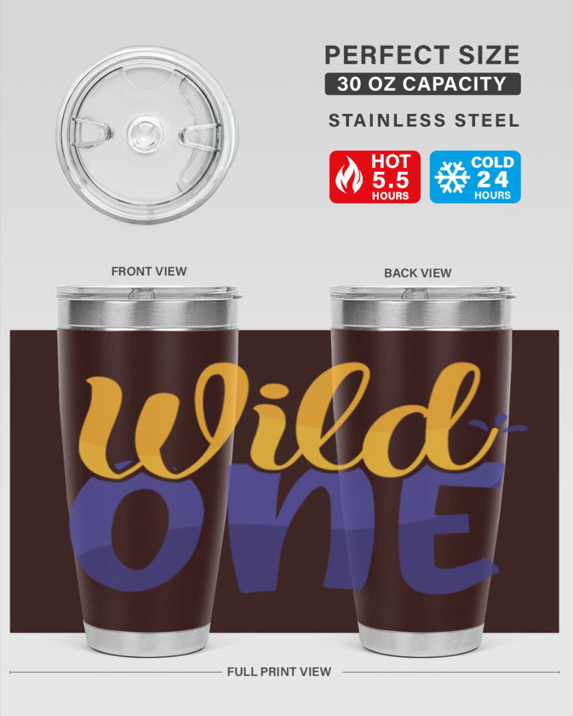 Wild One Style 189#- baby- tumbler