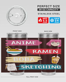 anime ramen boba sketching212#- anime- Tumbler