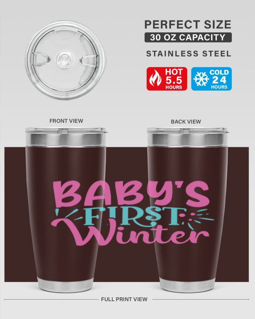 babys first winter Style 280#- baby- tumbler