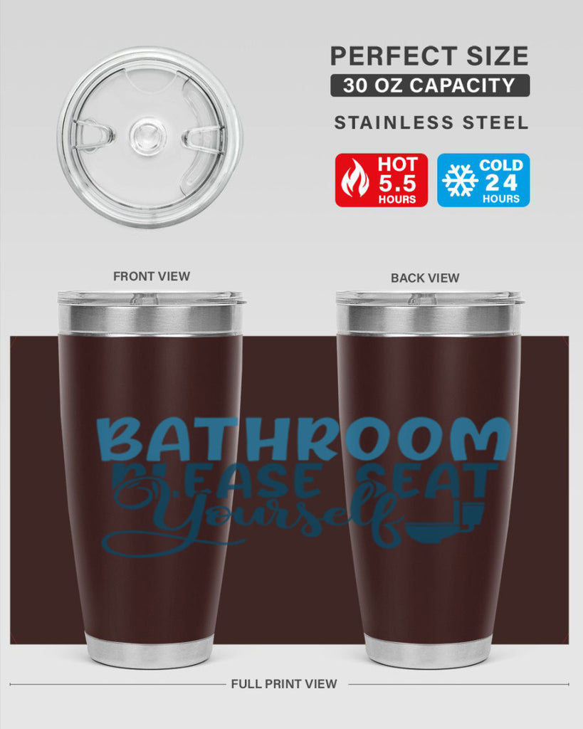 bathroom please seat yourself 92#- bathroom- Tumbler