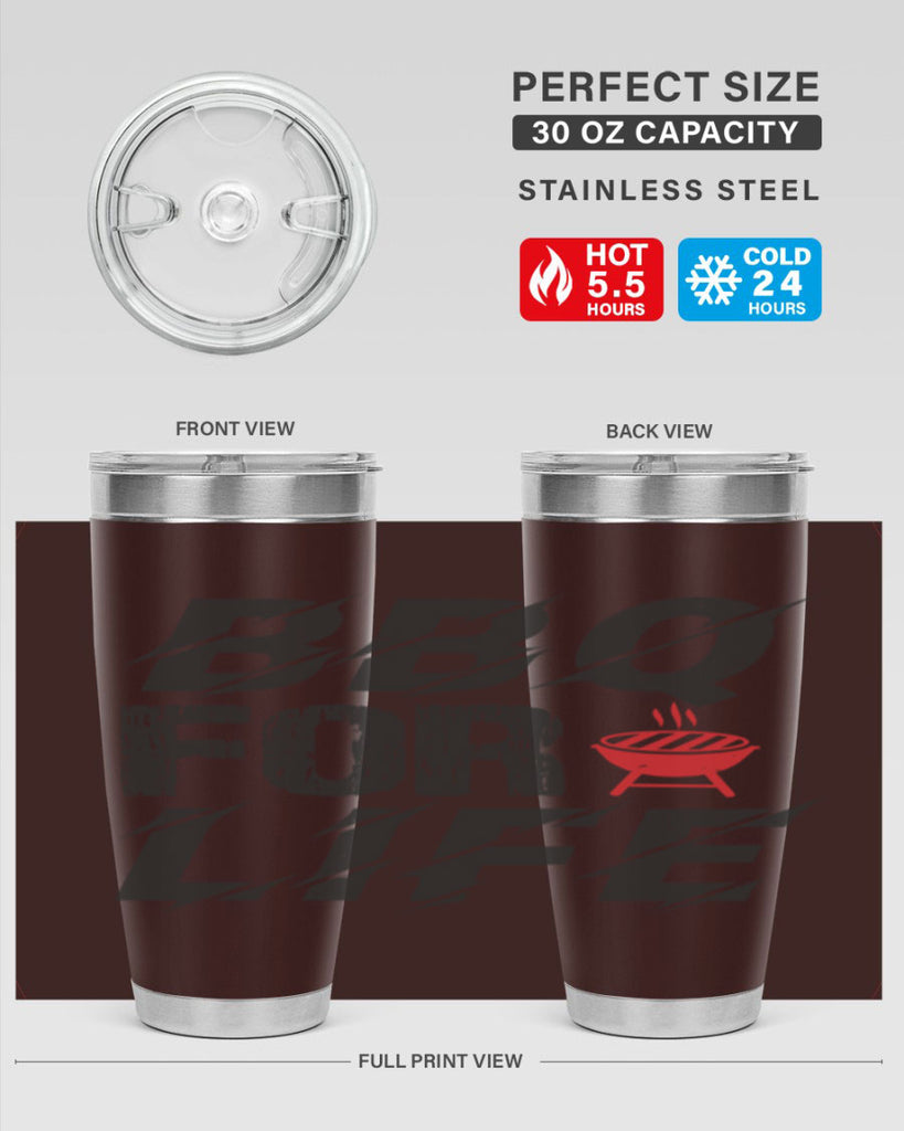 bbq for life 39#- bbq- Tumbler