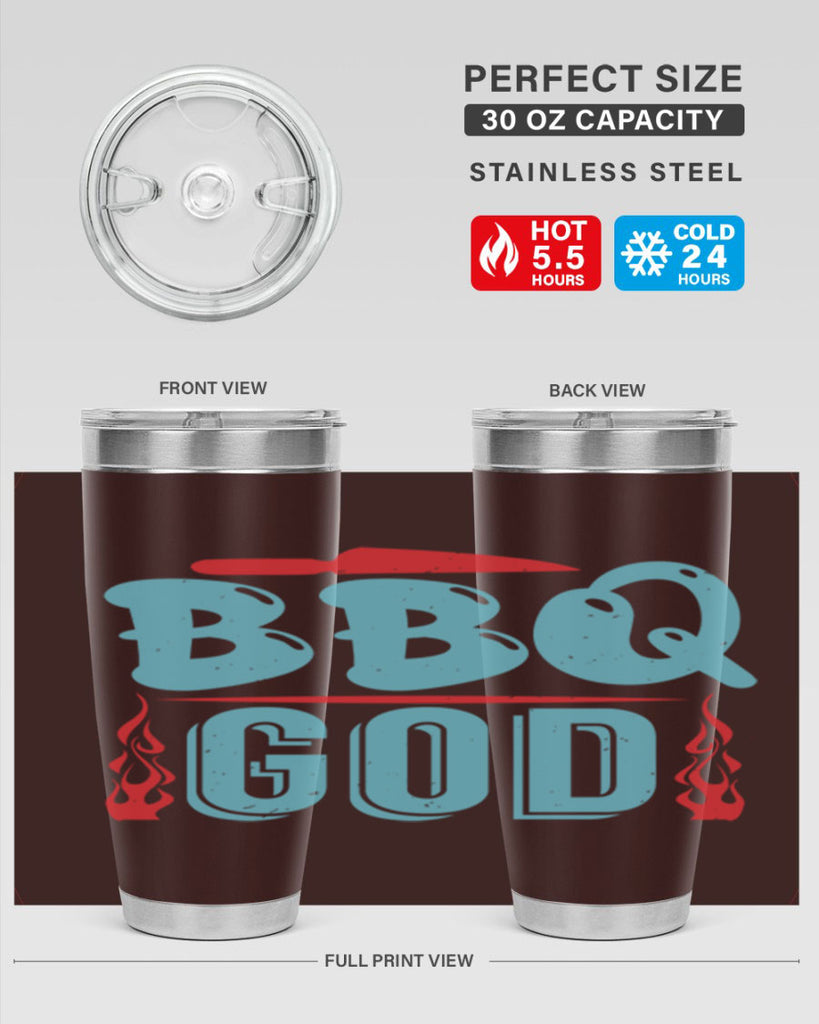 bbq god 28#- bbq- Tumbler