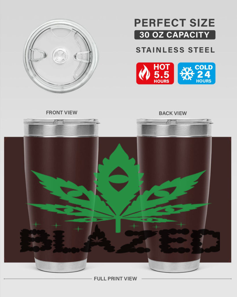 blazed 16#- marijuana- Tumbler