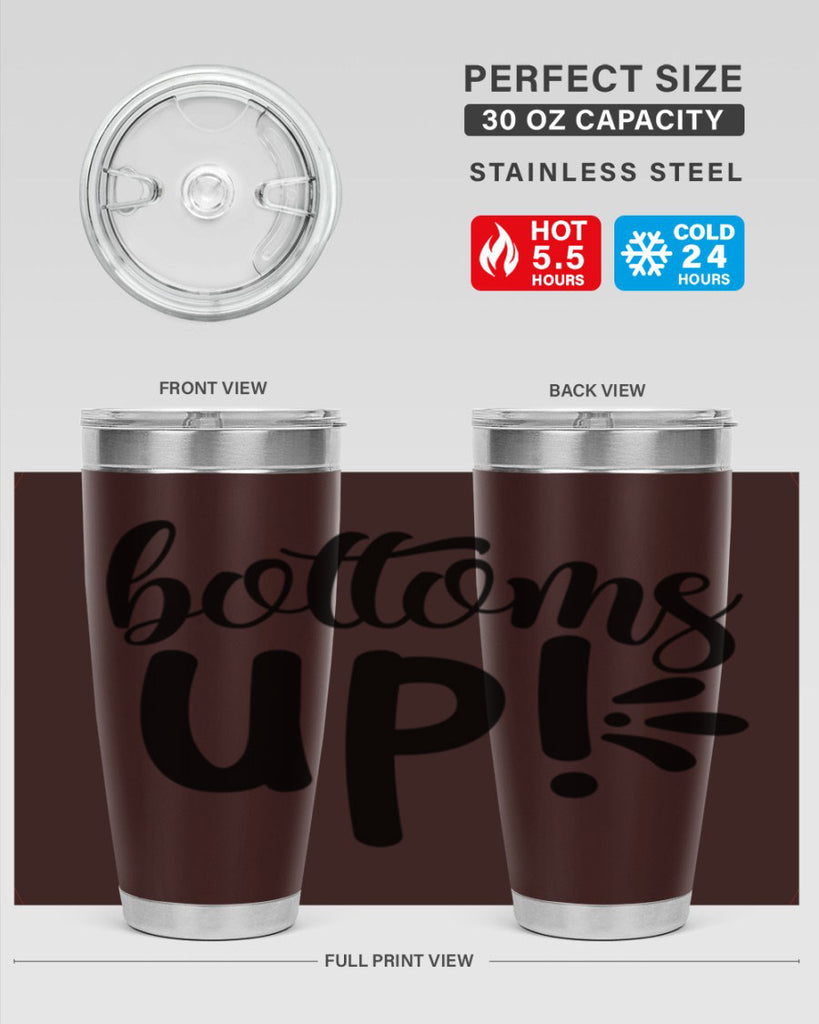 bottoms tup 207#- wine- Tumbler