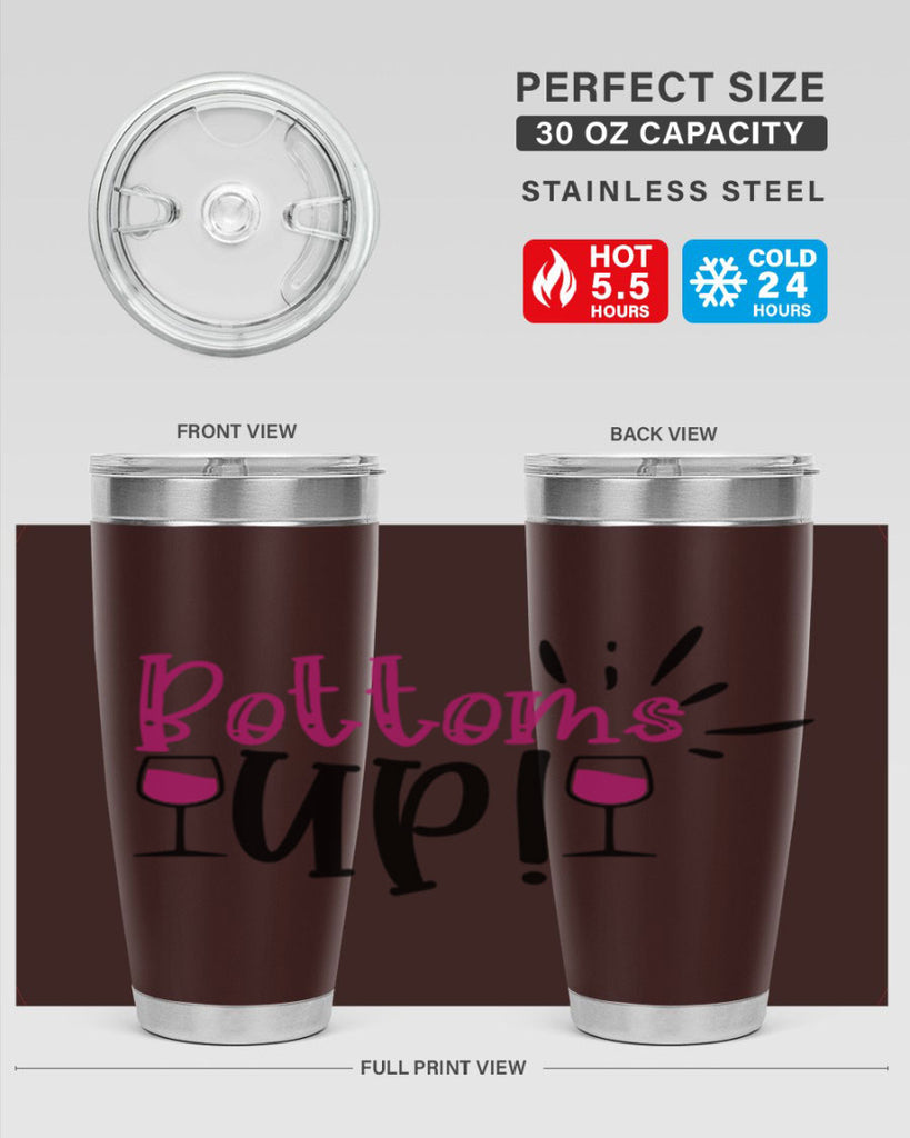 bottoms tup 208#- wine- Tumbler