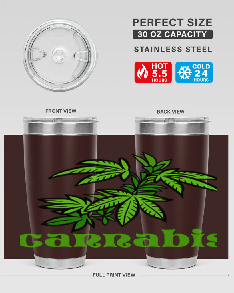 cannabis 38#- marijuana- Tumbler