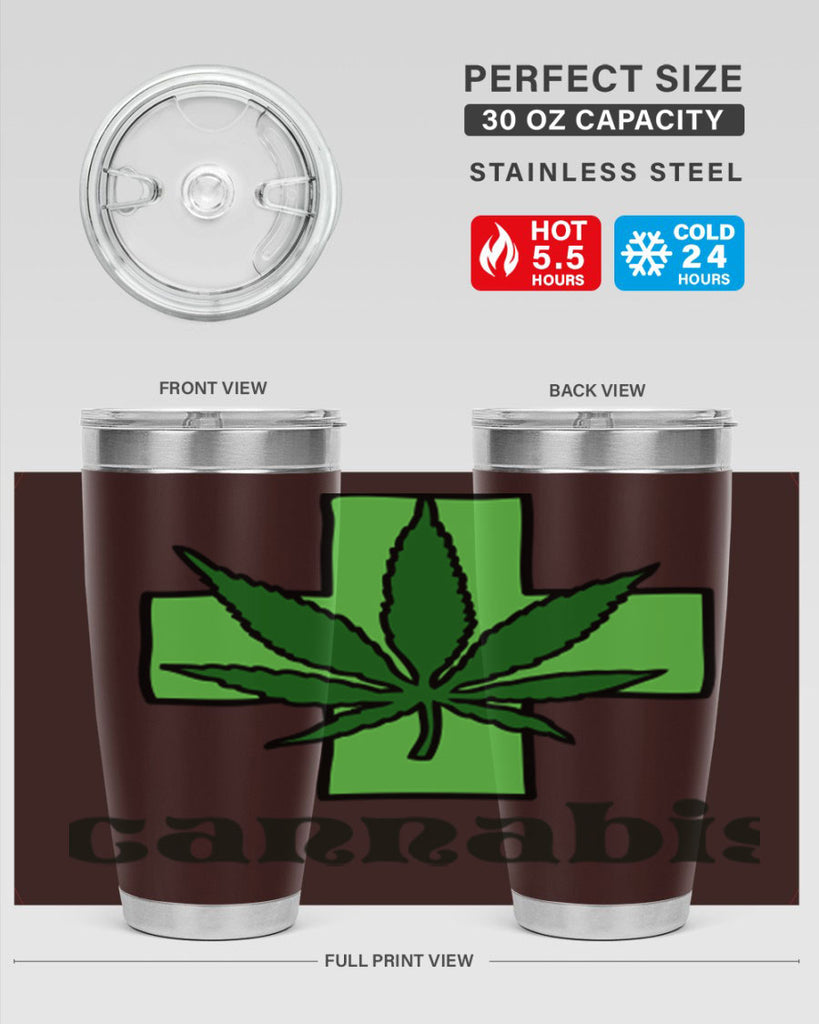 cannabis 55#- marijuana- Tumbler