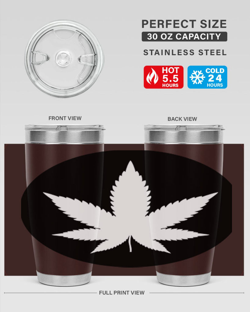 cannabis art l 40#- marijuana- Tumbler