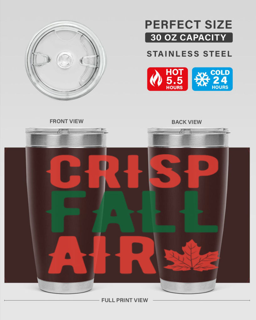 crisp fall air 62#- fall- Tumbler