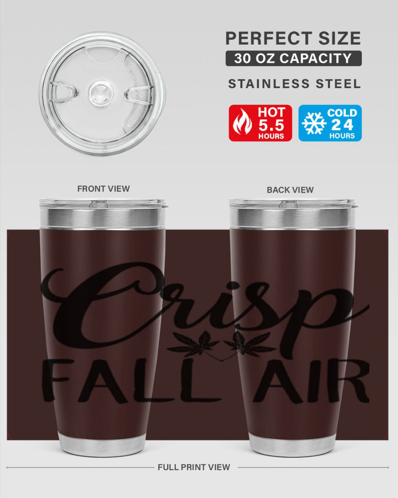crisp fall air 63#- fall- Tumbler