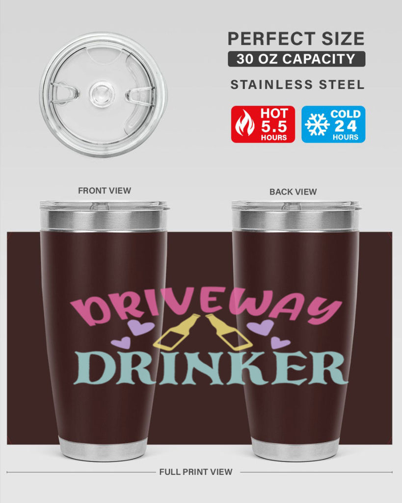 driveway drinker 127#- beer- Tumbler