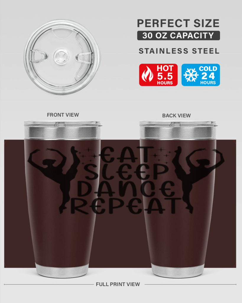 eat sleep dance repeat37#- ballet- Tumbler