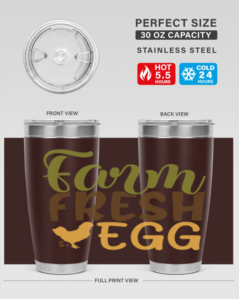 farm fresh egg 16#- farming and gardening- Tumbler