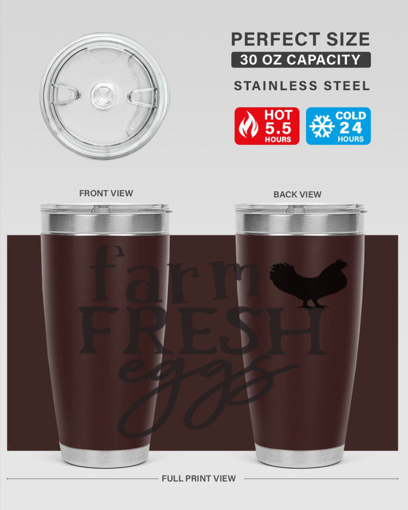 farm fresh eggs 102#- kitchen- Tumbler