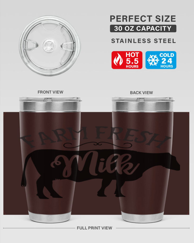farm fresh milk 101#- kitchen- Tumbler