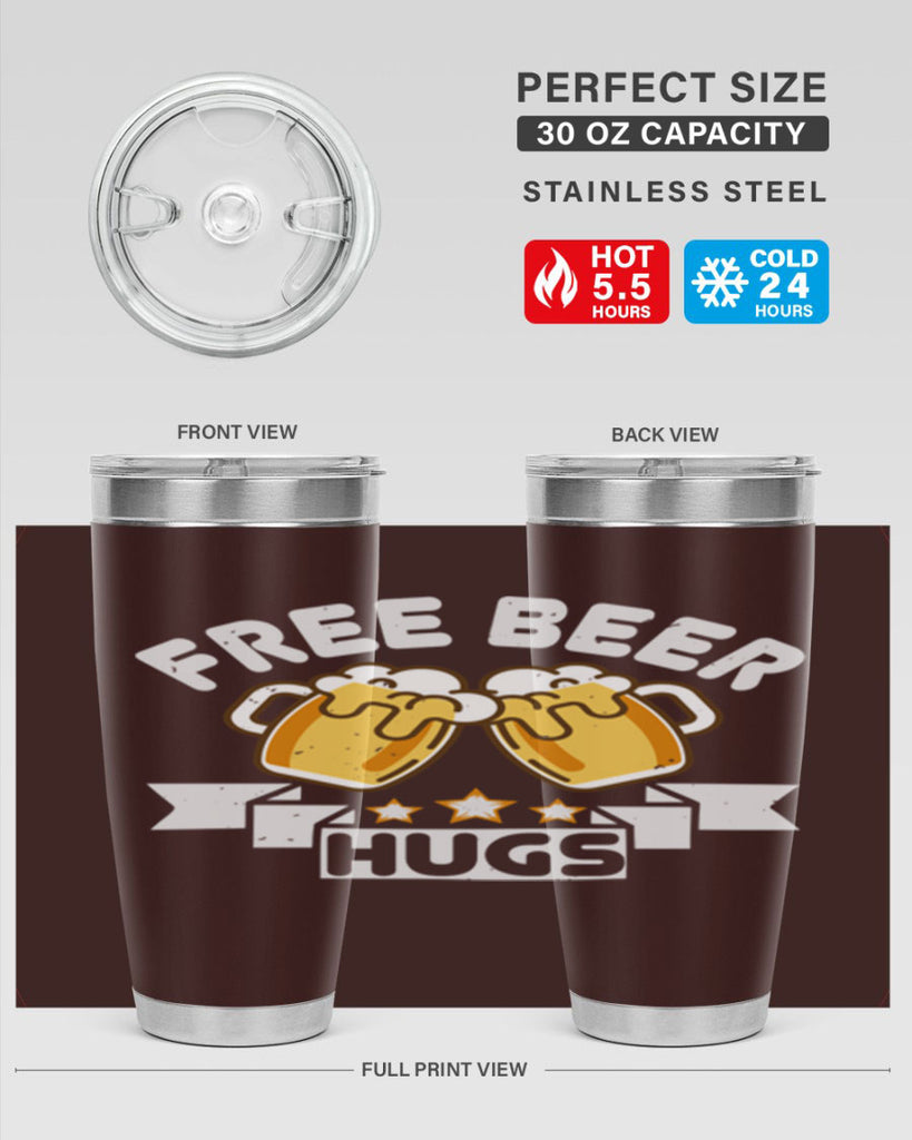 free beer hugs 88#- beer- Tumbler