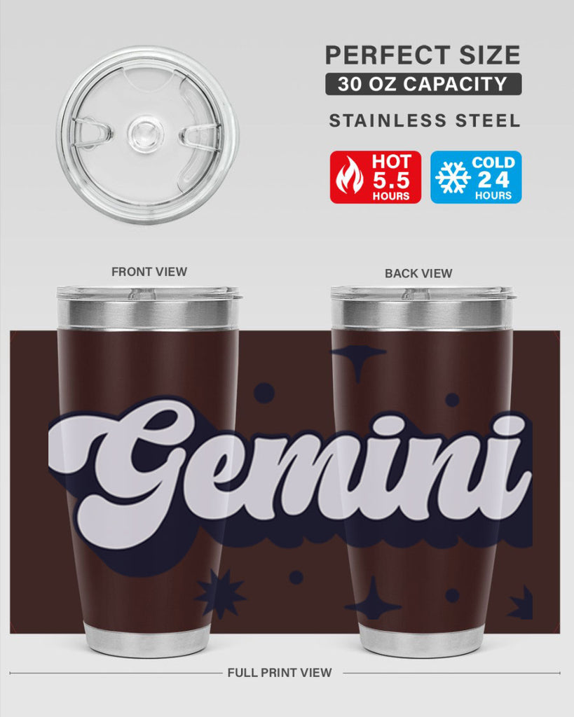 gemini 240#- zodiac- Tumbler