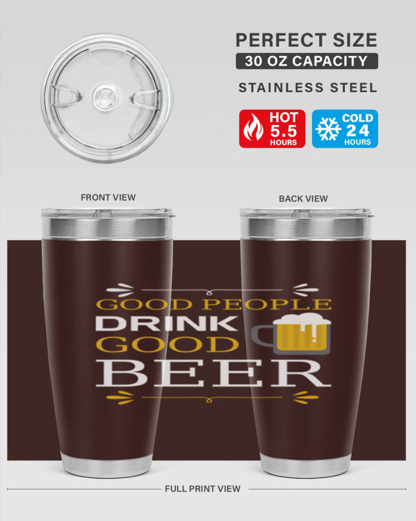 good people drink 87#- beer- Tumbler