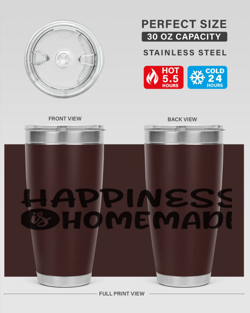 happiness is homemade 40#- home- Tumbler