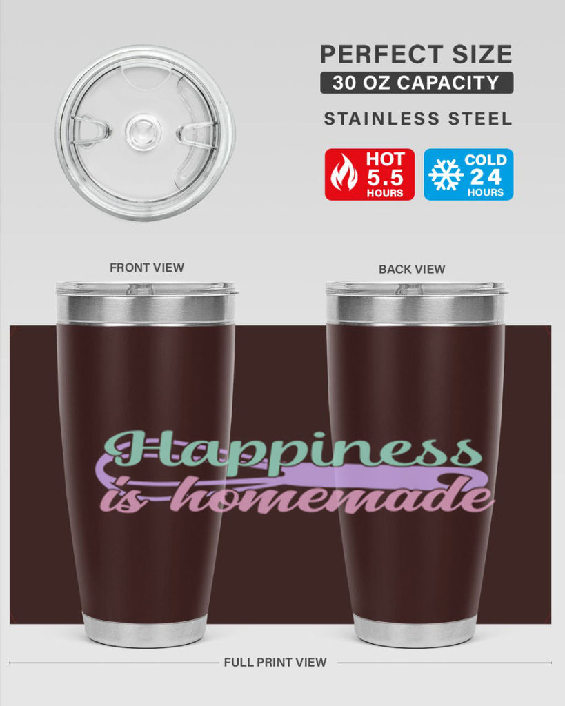 happiness is homemade 41#- home- Tumbler