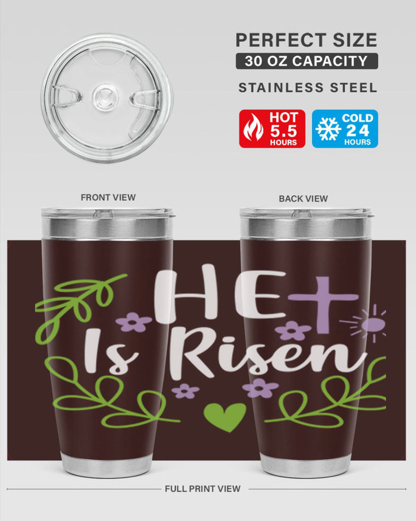 he is risen 79#- easter- Tumbler