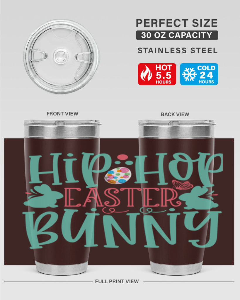 hip hop easter bunny 117#- easter- Tumbler