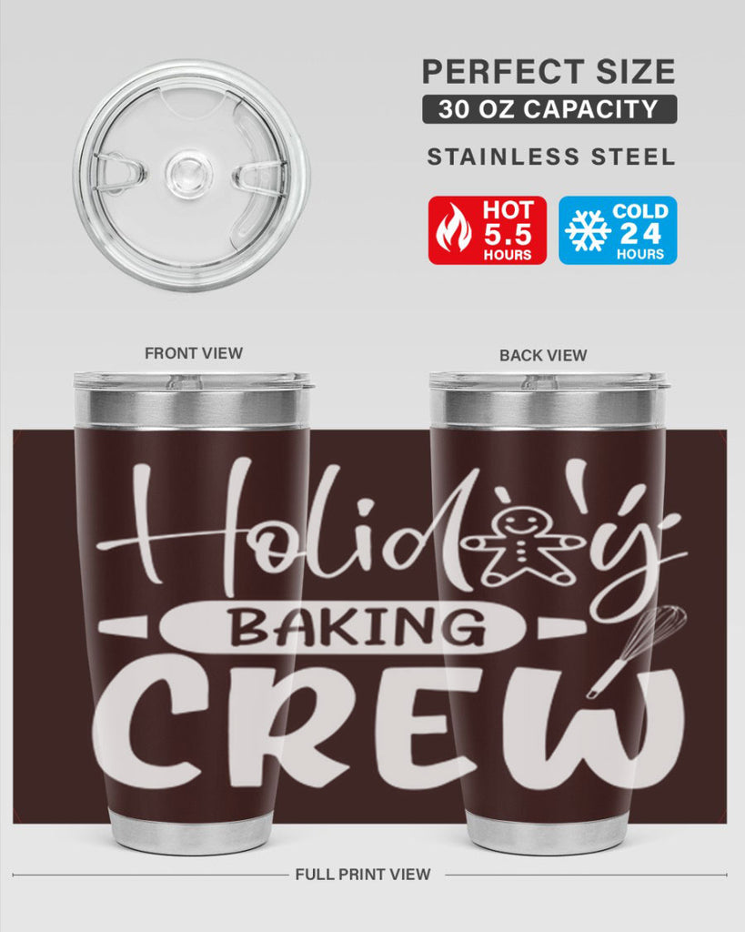 holiday baking crew 34#- kitchen- Tumbler