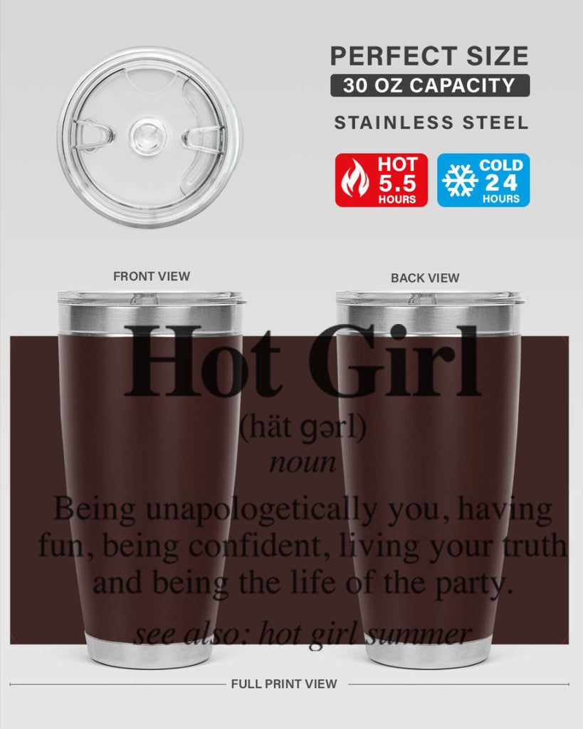 hot girl  summer definition 125#- black words phrases- Cotton Tank
