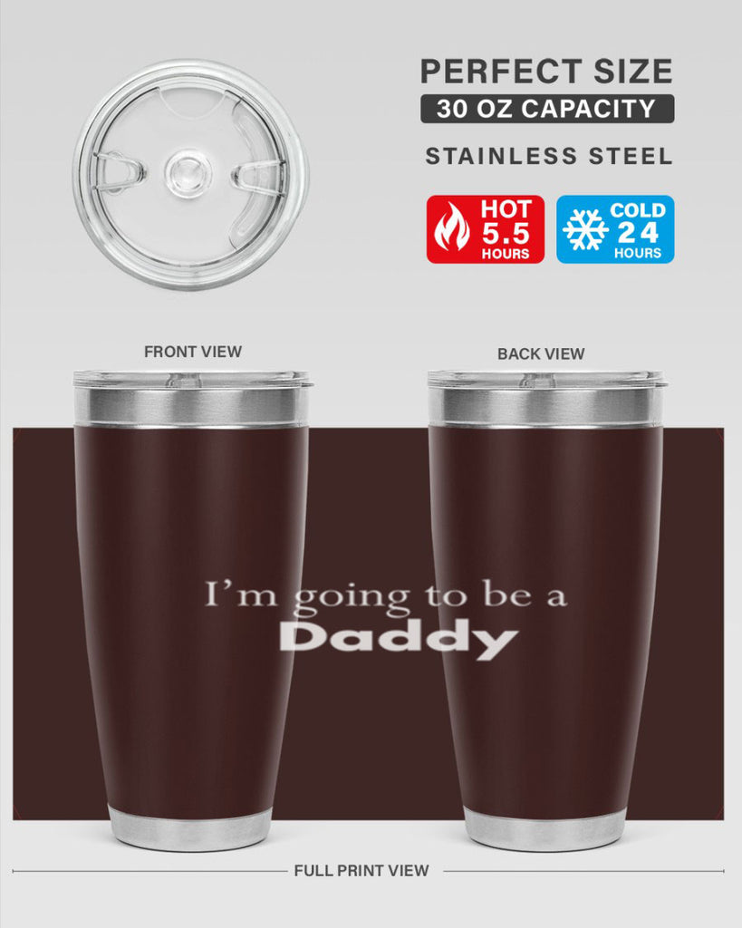 i am going to be a daddy 7#- dad- Tumbler