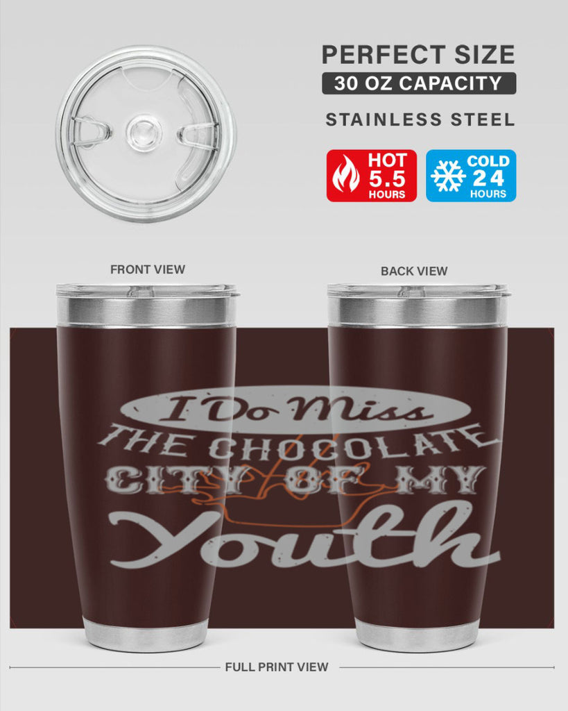 i do miss the chocolate city of my youth 37#- chocolate- Tumbler